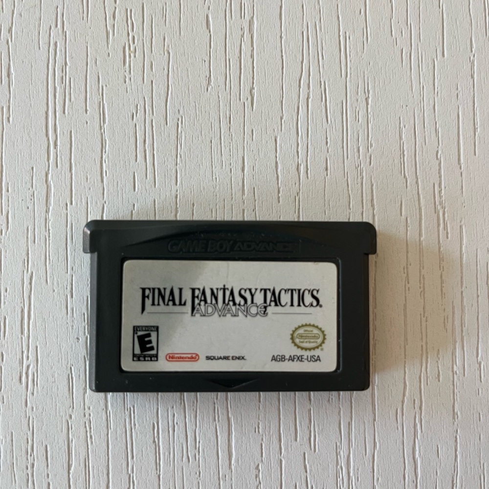 Nintendo Game Boy Advance Final Fantasy Tactics Cartridge